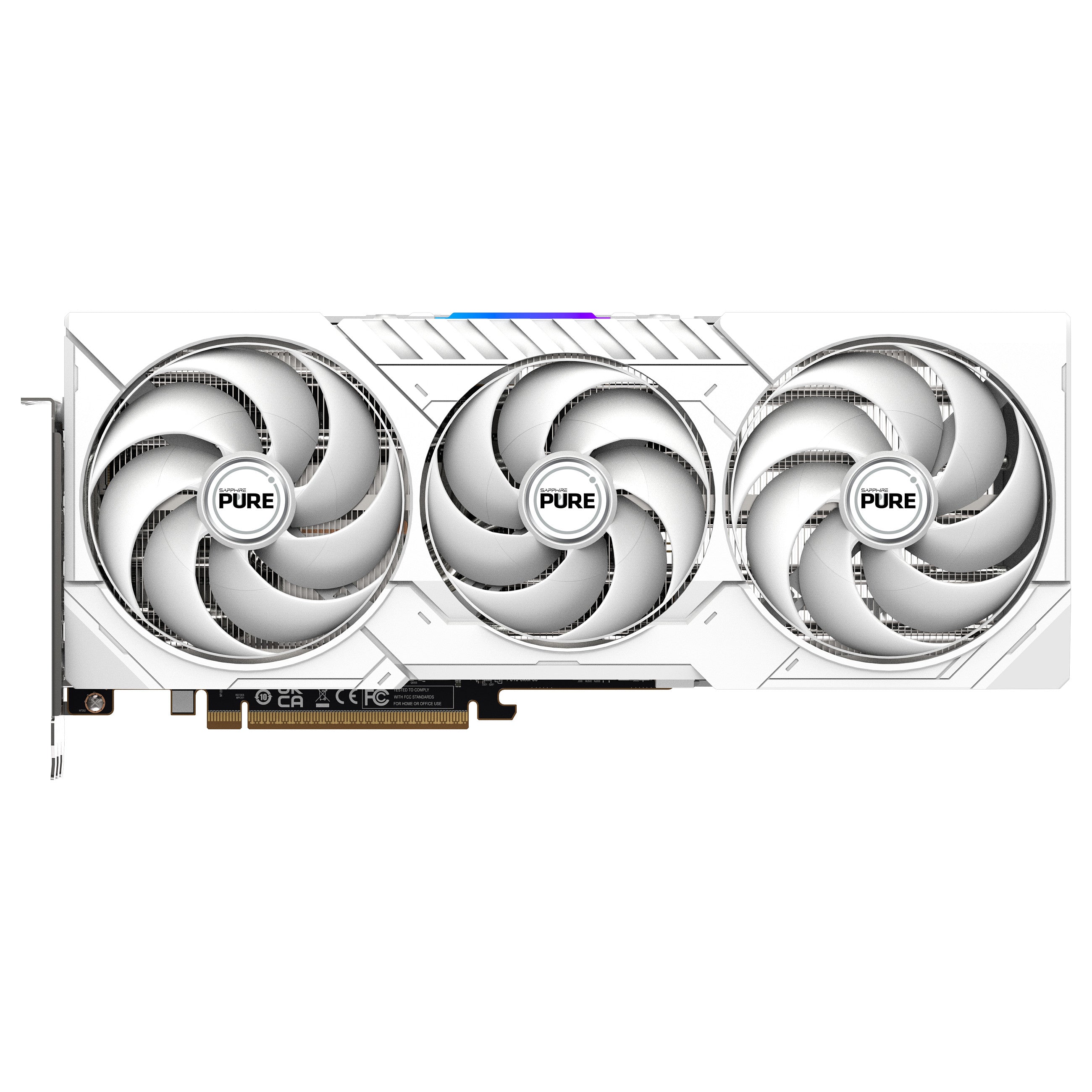 RX 9070 16GB Sapphire Pure Radeon OC GDDR6 3 Fan white - Sapphire